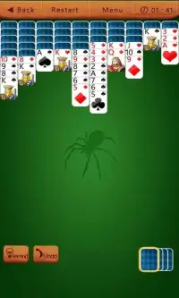 Spider Solitaire Clans Screen Shot 4