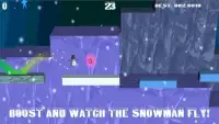Snowman Dash Screen Shot 2