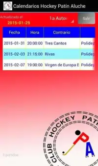 Club Hockey Patín Aluche Screen Shot 1