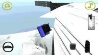 Snow Hill Climb Truck Driving Screen Shot 2