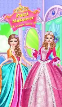 Princess Makeover Salon Gadis Screen Shot 0