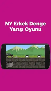 NY Erkek Denge Yarışı Oyunu Screen Shot 1