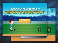 Soccer Games Penalty Shoot out Screen Shot 2