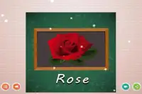 Kids Flower Names Jigsaw Game Screen Shot 1