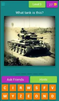 Tank Quiz Screen Shot 0