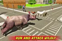 غاضب وحيد القرن الانتقام city Screen Shot 6
