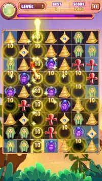 Pharaon Treasure: Match 3 Screen Shot 6