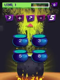 Cool Monster- Zombie Math game Screen Shot 1