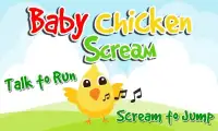 Baby Chicken Scream Screen Shot 1