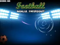 Football Ninja Swipe Out Games Screen Shot 6