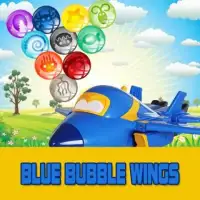 Blue Bubble Wings free Screen Shot 0