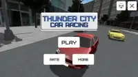 Thunder City Car Racing Screen Shot 5