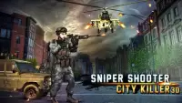 Sniper Shooter City Killer 3D Screen Shot 4
