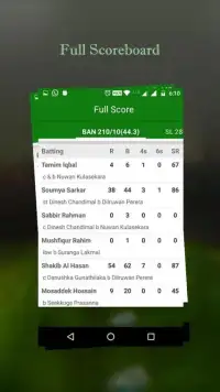Live Scores for IPL 2017 Screen Shot 3