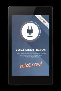 Voice Lie Detector Prank Screen Shot 4