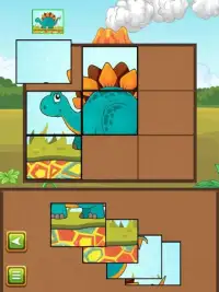dinosaur lego jigsaw puzzle Screen Shot 0