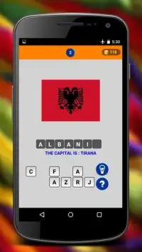 Guess The Country - Flags Quiz Screen Shot 3