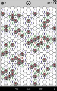 Minesweeper at hexagon Screen Shot 1