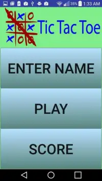 Two Player Tic Tac Toe Screen Shot 2