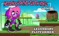 Hedgehog Panther Super World Screen Shot 3