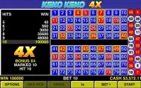 Keno Keno 4X Las Vegas Casino Screen Shot 3