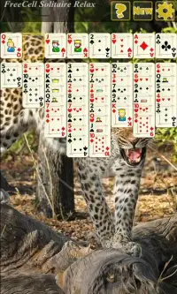 FreeCell Solitaire Relax Screen Shot 2