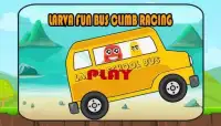 Larva Fun Bus Climb Racing Screen Shot 3