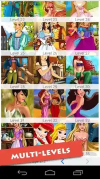 Princess Girls Puzzle for ALL Screen Shot 5
