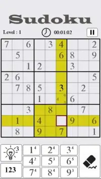 Sudoku-Puzzle Screen Shot 3