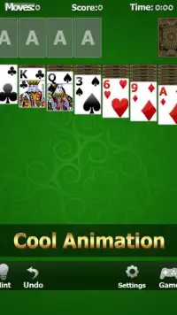 Solitaire Free Cell Screen Shot 0
