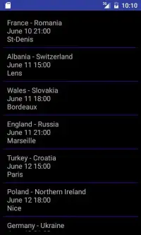 Euro Football Cup '16 TimeLite Screen Shot 4
