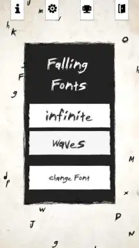 Falling Fonts Screen Shot 4