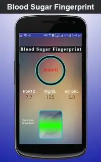 Blood Sugar Fingerprint Prank Screen Shot 0