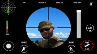 Sniper Shooting Desert Combat Screen Shot 1
