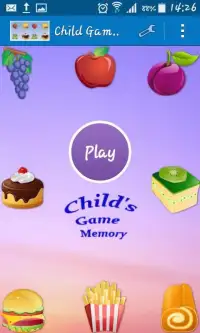Child Game Memory Screen Shot 0