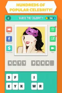 Guess the Celebrity Quiz Screen Shot 3