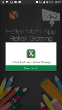 Reflex Math App: Reflex Gaming Screen Shot 0