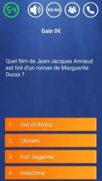 Jeu Millionnaire quiz français Screen Shot 6