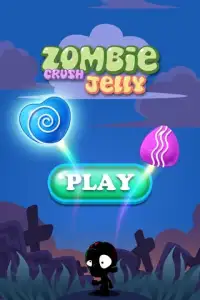 zombie menghancurkan jelly Screen Shot 0