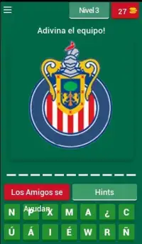 Futbol Mexicano - Logo Quiz Screen Shot 4