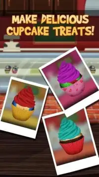 Sweet Cream Cupcake Maker Screen Shot 1
