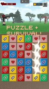 Pixel Puzzle - Gun Survival Screen Shot 4