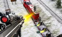 Rush Hour Train Sniper 3D Screen Shot 13