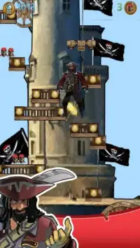 Caribbean Pirates Pogo Jump Screen Shot 1