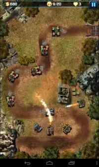 Rocket Defense - Tower game Screen Shot 1