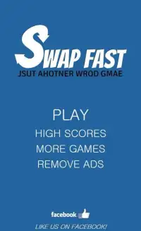 Swap Fast - A Word Game Screen Shot 4