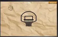 Paper Basketball Screen Shot 0