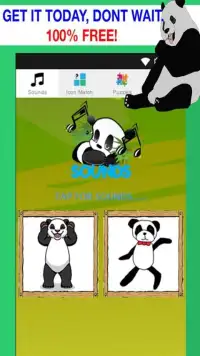 panda games for kids free Screen Shot 1