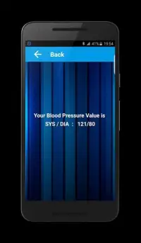 Tekanan darah Periksa Prank Screen Shot 0