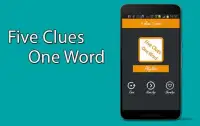 Five Clues One Word Free Screen Shot 1